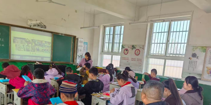 武功县游凤镇桂家营小学德智美育教学观摩主题活动