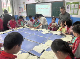 武功县育才路小学举行期中教案作业展评暨学情教情分析会