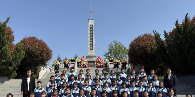 清明承古韵 红色铸童心——武功县大庄中心幼儿园开展清明节系列活动 ...